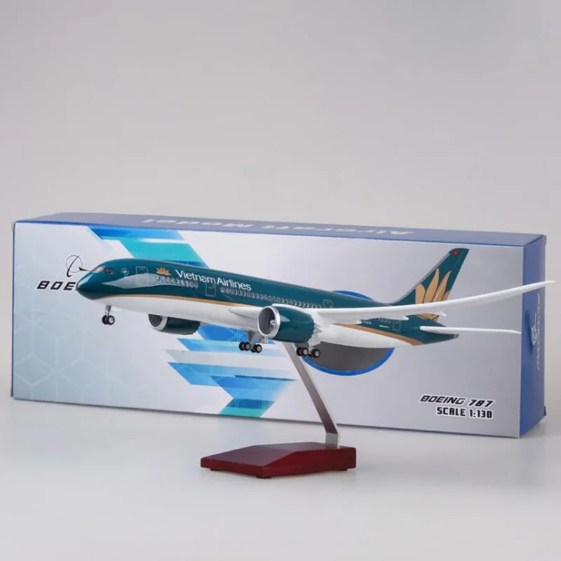 Dreamliner-ベトナム航空模型飛行機,1/130スケール,47cm,モデルw