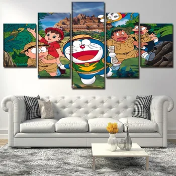 

Doraemon DIY Diamond Painting Wall Art Cross Stitch Picture 5d Embroidery Mosaic Handmade Full Round Drill Home Decoration Gifts