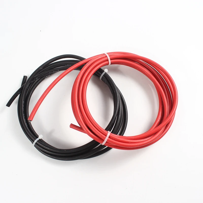 10 м/лот 4мм2 12AWG кабель для солнечных модулей фотоэлектрической мощности медный удлинитель MC4 разъем Diy Панель Модуль светодиодный светильник Blakc красный - Цвет: Black 5m and Red 5m