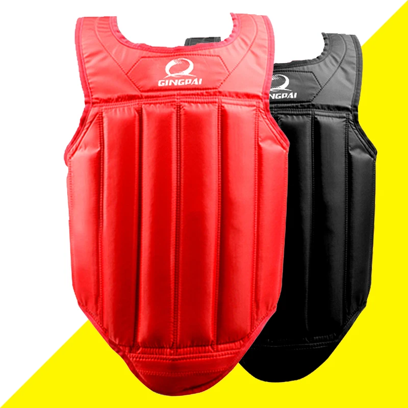Karate Chest Protector Vest Boxing Waist Guard Gear for Competition Training 