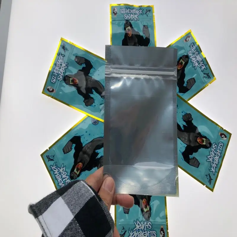 Silverback Shark Shark Bakery Jokes Up! Smell-proof Resealable Mylar Bags Local Medicated Edibles Smell Proof Bags JvXts Silverback Shark Shark Bakery Jokes Up! Smell-proof Resealable Mylar Bags Local Medicated Edibles Smell Proof Bags JvXts