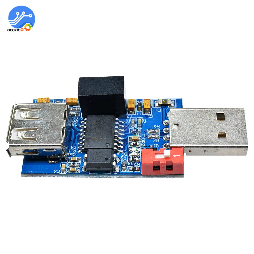 1500 В USB к USB изолятор плата защиты изоляционный модуль для ADUM4160 ADUM3160 USB 2,0 изолятор