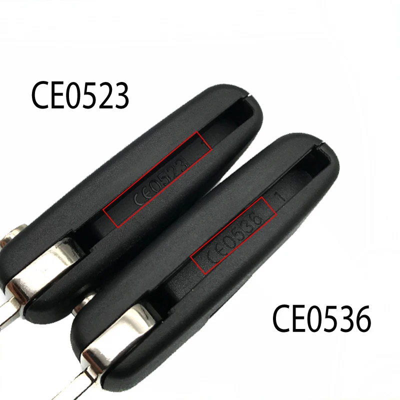 2 Buttons Car Key Case Peugeot 308 408 207 307 3008 5008 807 Citroen C2 C3 C4 C5 C6 Remote Flip Key Shell CE0523 CE0536 key case car key shell key shell