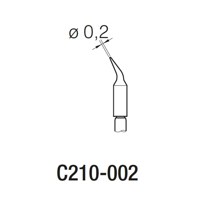 JBC C210-020 C210-002 C210-018 паяльное жало для T210 паяльная ручка
