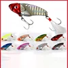 1Pcs Metal VIB 5/10/15/20g Fishing Lure Vibration Spoon Hard Baits with Feather Crankbait Wobbler Swimbait Cicada VIB Tackle ► Photo 1/6