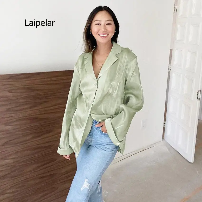 Green Vintage Two Piece Sets Women Autumn Sets of Elegant Woman Long Sleeve Top and High Waist Pants 2 Piece Set Female