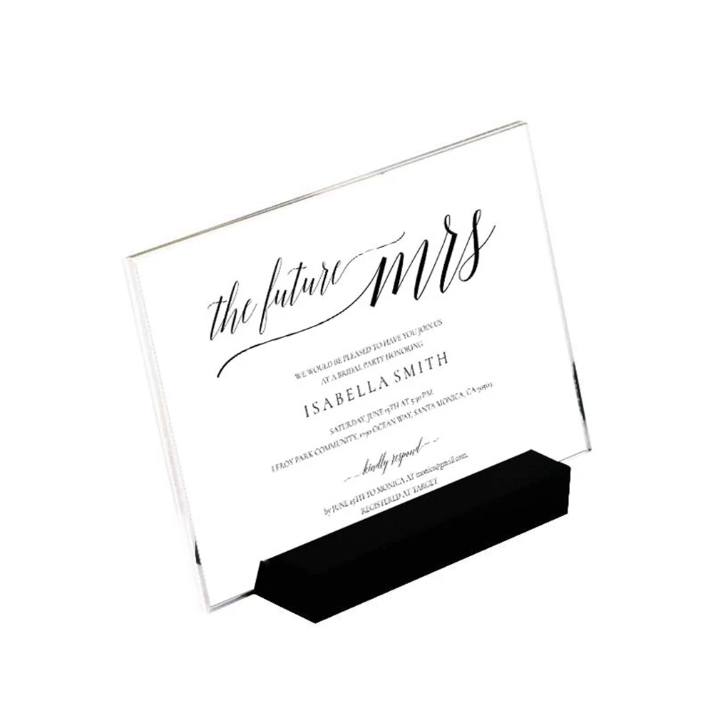 Acrylic Name Card Holder Plastic Name Card Holder Acrylic Display