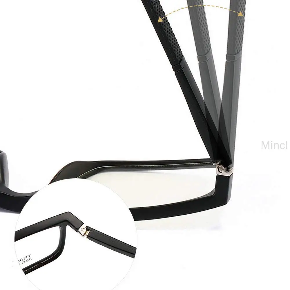 Sun Photochromic Square Reading Glasses for Men Brand Designer TR90 Ultralight retro diopter farsighted reading glasses FML