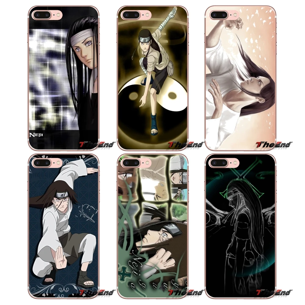 

Neji Hyuga For Apple iPhone X 4 4S 5 5S SE 5C 6 6S 7 8 Plus 6sPlus 6Plus 7plus 8plus Soft Transparent Cases Covers