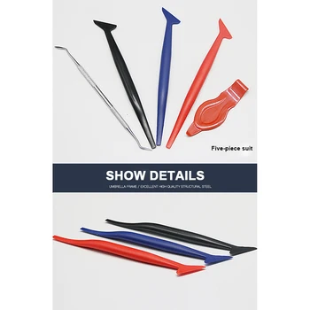 

TiOODRE Car Stickers Corner Decorate Scraper Window Tint Application Car Vinyl Wrap Tuck Tools Gasket Micro Squeegee