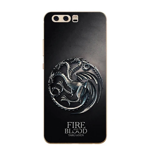 Темно-серый KETAOTAO Игра престолов Daenerys Drogon чехол для телефона s для iPhone 4S 5S 6S 7 8 Plus XR XS Max чехол кристально чистый мягкий TPU чехол s - Цвет: Темно-серый