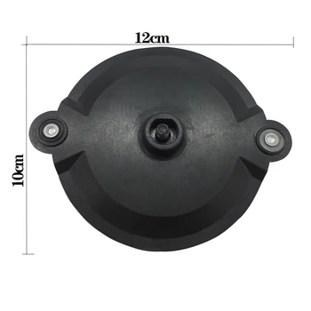 

12*10cm​ Cutter Head Black Snap-On For Lawn Mower Accessory Replacement