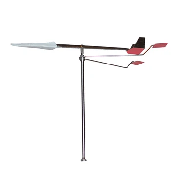 

Stainless Steel Wind Direction Indicator Yard Easy Install Weather Vane Roof Mount Farm Practical Home Durable Boat Ship