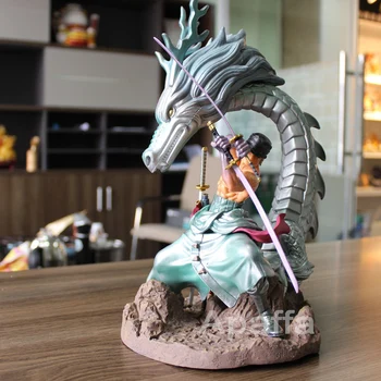 

31cm Anime Figure One Piece Roronoa Zoro GK Statue PVC Figure Collectible Model Toy Brinquedos Figurals