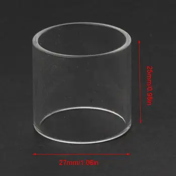

Clear Color Pyrex Glass Tube Transparent Straight Glass Tank for TFV12 Tank