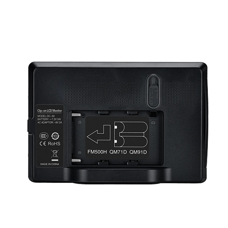 KSOPUERT 5 inch DSLR Camera Monitor Small HD Focus Video Assist Field Monitor LCD IPS Full HD 800x480 HDMI Input Output