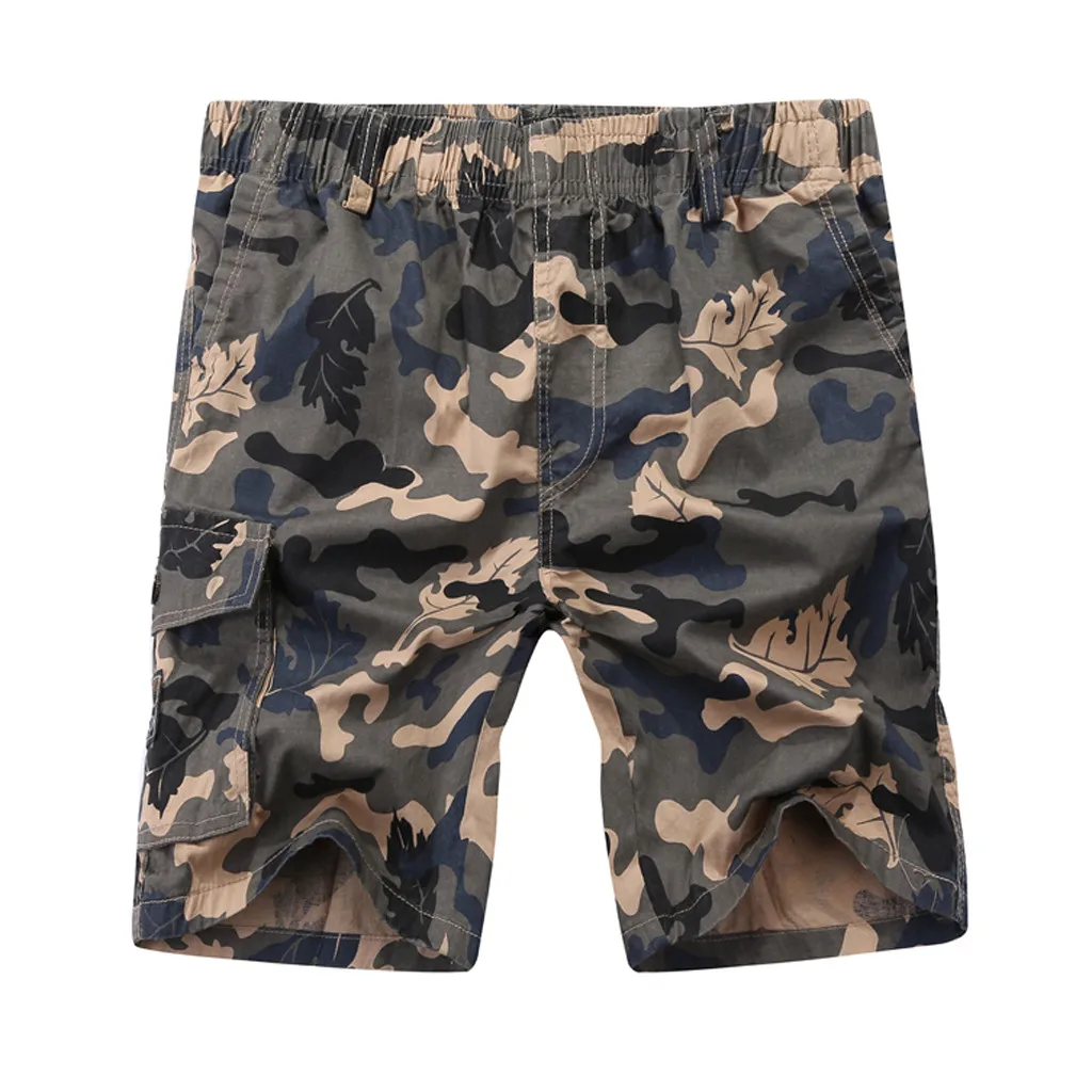 Мужские шорты Карго, крутые, камуфляжные, летние,, хлопковые, повседневные, мужские, короткие штаны, удобная брендовая одежда, камуфляжные мужские 10,18