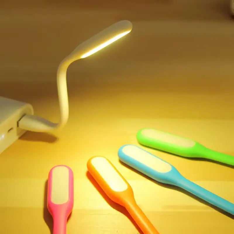 1 шт. Мини светодиодный светильник гибкая светодиодная лампа Micro Usb маленькие