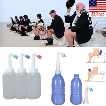 

450ml /400ml Sprayer Personal Cleaner Hand Held Seat Toilet Bidet Tackle Hygiene Washing Travel EVA Portable Bottle