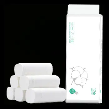 

12 Rolls Ultra-Soft Strong Series Premium Smooth Soft 4-Ply Toilet Paper