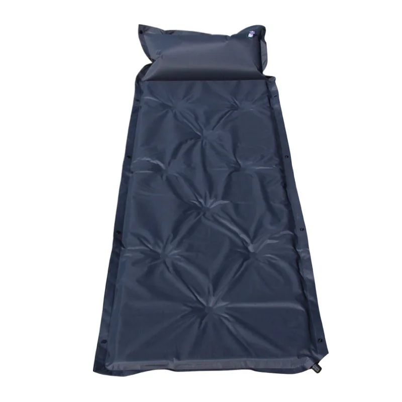 

Hot Sales with Headrest RBI Automatic Inflatable Pad Camping Outdoor Moisture Proof Pad Thickening Folding Mattress Single Perso