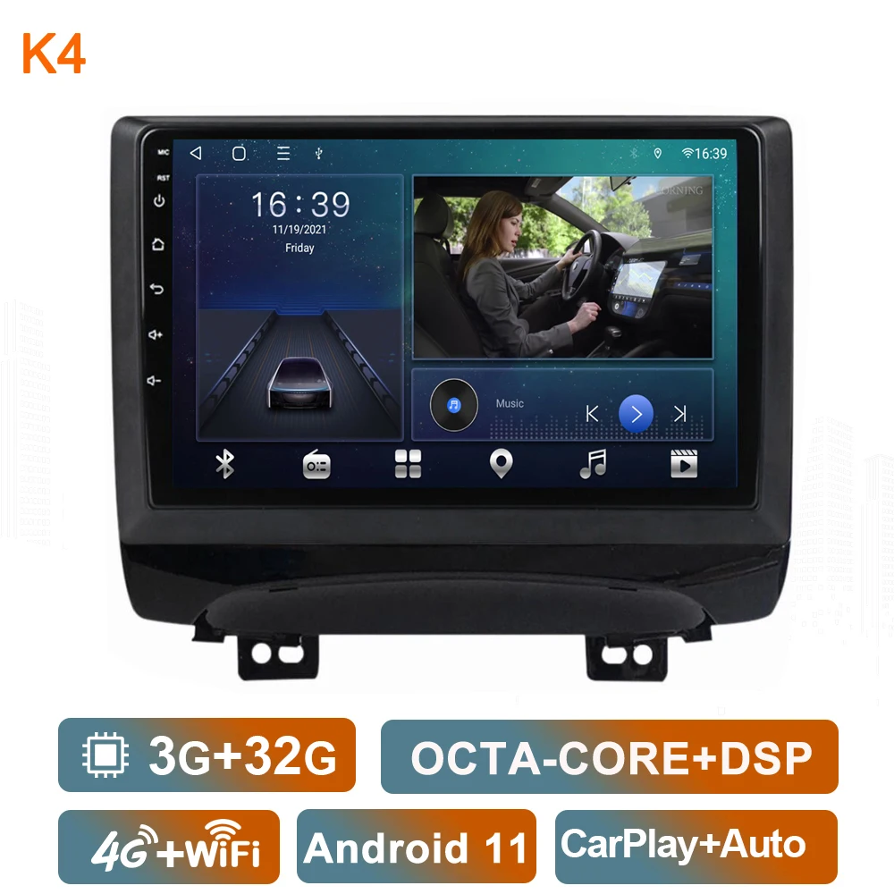 best dvd player for car Octa Core Android 11 Car Radio GPS for JAC Refine S3 2013-2016 Autoradio 2 DIN Multimedia Video Player Stereo Audio Carplay DSP pioneer double din radio Car Multimedia Players