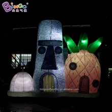 Бинго®3,2 м Высокое Надувное детское освещение цельная кабина надувная наружная установка декор для младенцев