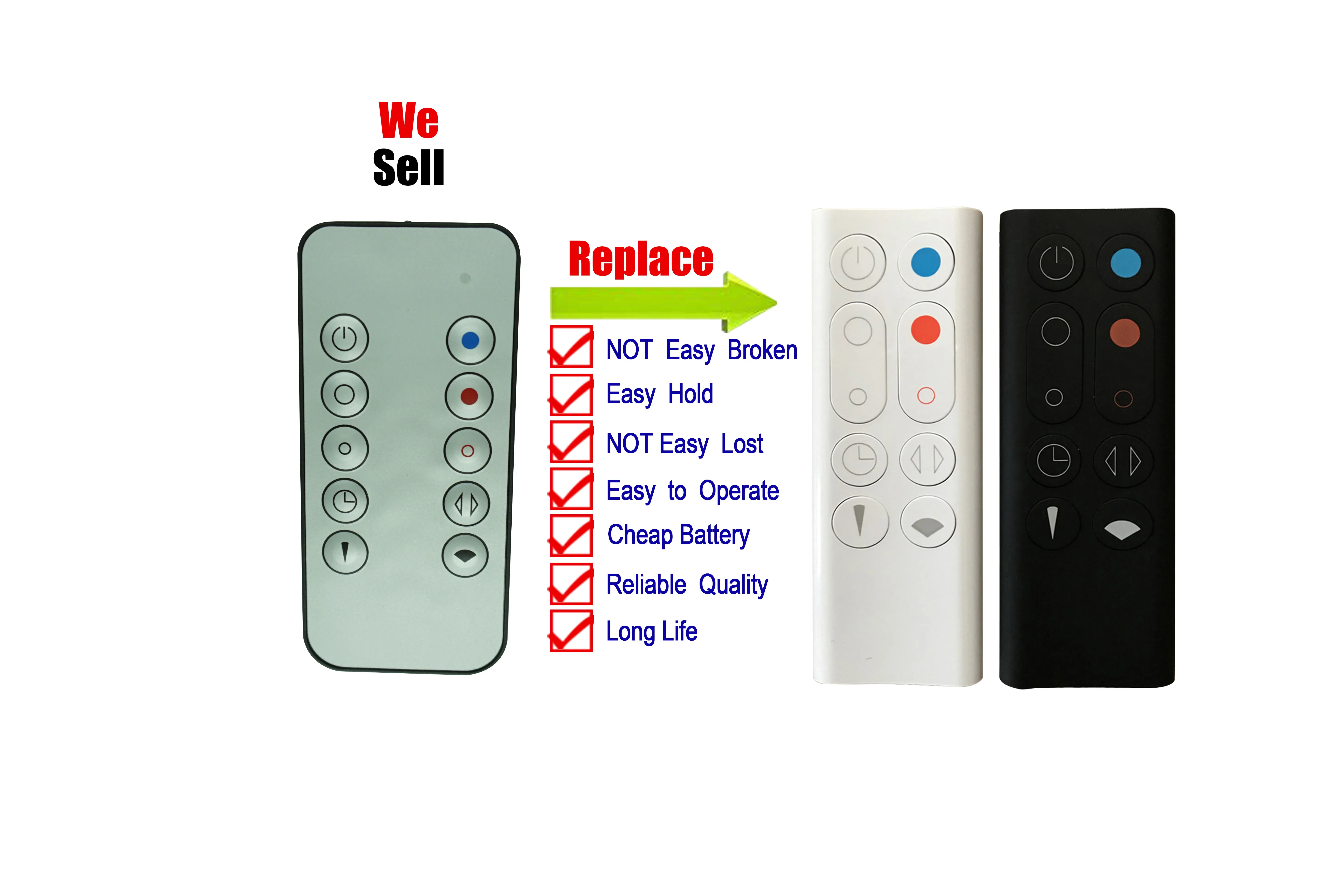 Remote Control For Dyson Am09 966538-01 