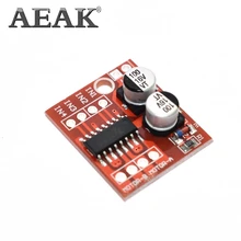 AEAK двигатель постоянного тока Привод модуль Реверсивный ШИМ скорость двойной H Мост шаговый двигатель мини Виктори L298N