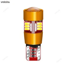 Широкий светильник, светодиодный, линза, автомобильный внешний светильник, дневной ходовой светильник, модифицированный Универсальный светильник для вождения T10, маленький светильник, лампа CD50 Q04