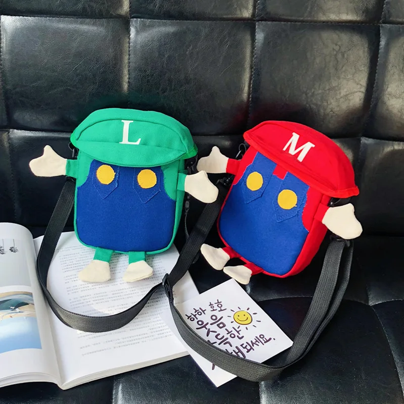 

Canvas Bag 2020 New Style Children MORI Series Cartoon Harajuku GIRL'S Students Shoulder Bag Shoulder Mobile Phone Bag
