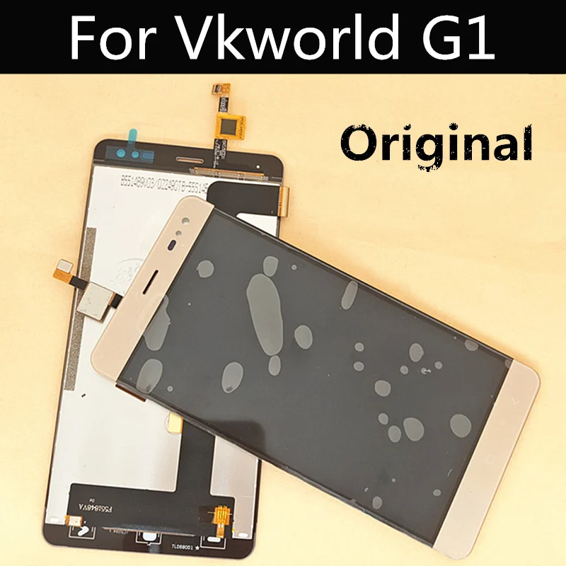 ЖК дисплей + сенсорный экран инструменты для Vkworld G1 дигитайзер в сборе Сменные