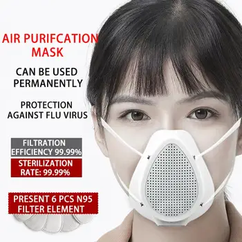 

PM 2.5 Mask Pad Isolation Filter Pad Anti-fog Haze Dust-proof Breathable Combined Mask Replacement Pad Cotton Pad Mouth Mask