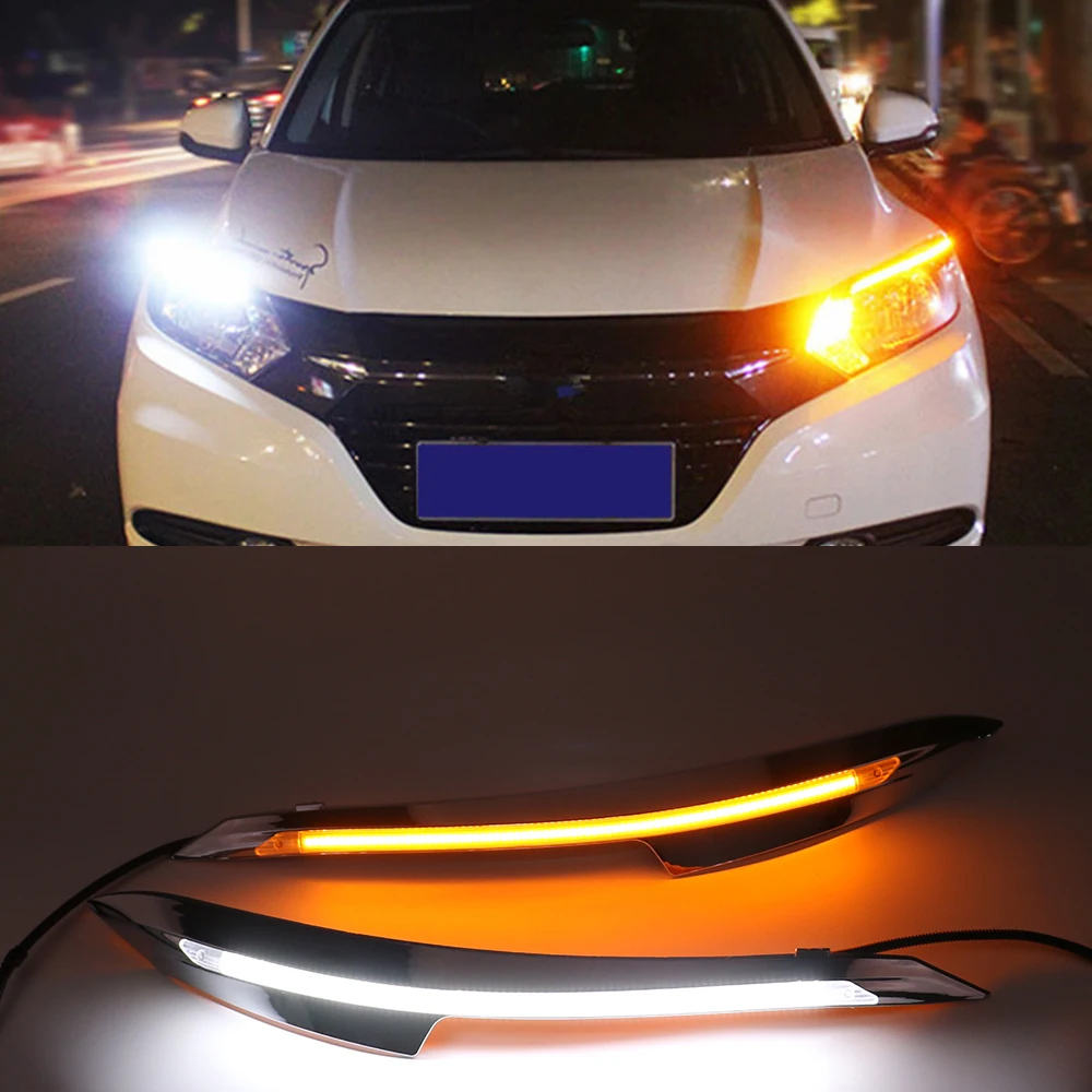 Автомобильный мигающий 2 шт. светодиодный светильник дневного света с реле