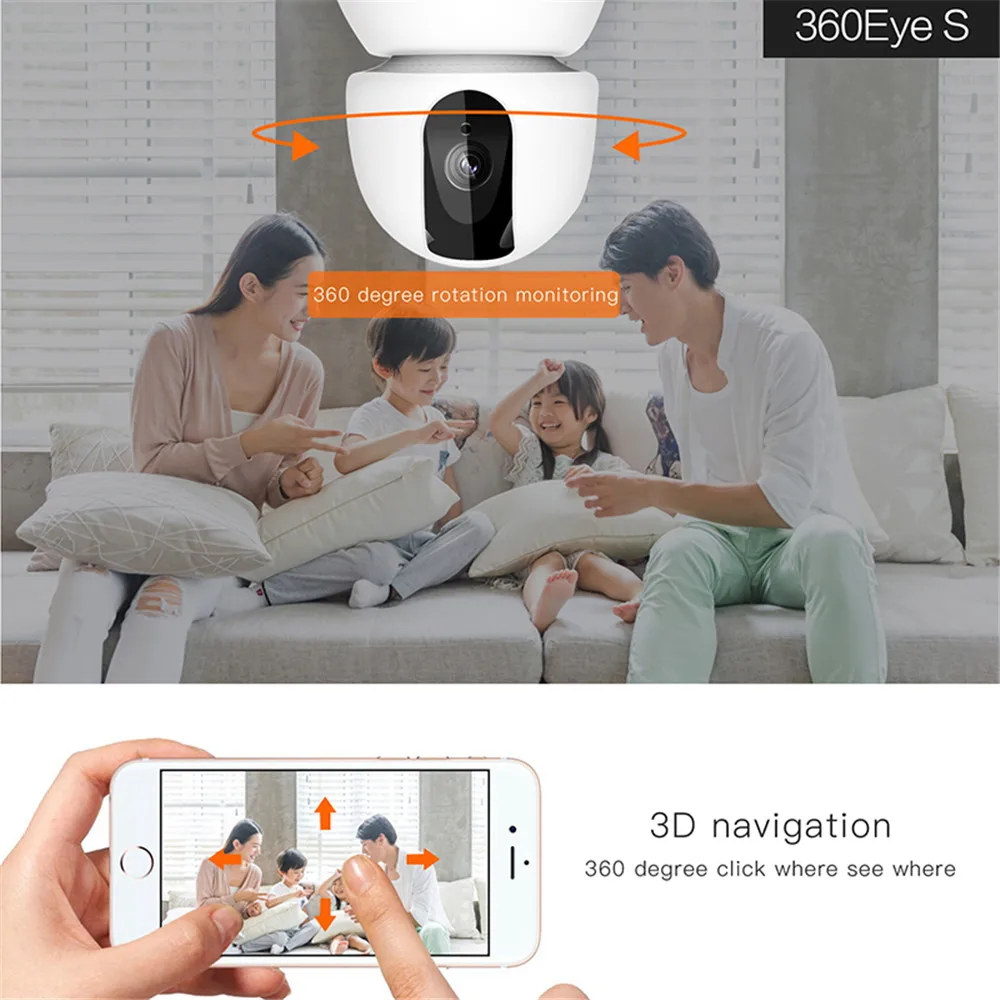 Новейшая беспроводная ip-камера Neasgor 2MP 1080 P, Wifi, панорамирование и наклон, Wifi ip-камера с двухсторонним аудио