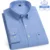 New Plus Size S To 7XL Men Long Sleeve 100% Cotton Oxford Soft Comfortable Regular Fit Quality Summer Business Man Casual Shirts 12
