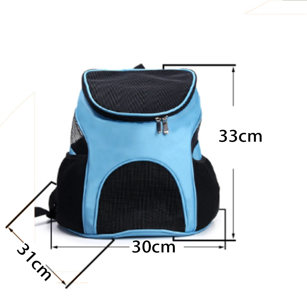 Воздухопроницаемая переноска для питомцев переносной сетчатый рюкзак на молнии