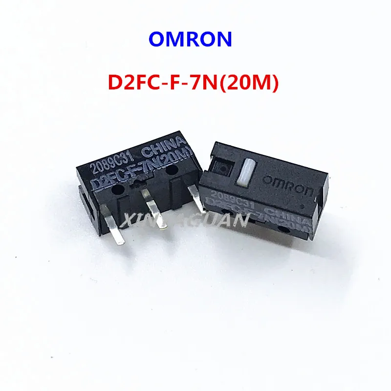 2 шт./лот OMRON мышь микро переключатель D2FC F 7N 20 м подходит для 10 50 Кнопка Steelseries Logitech