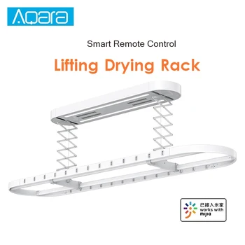 

AQara Smart Drying Rack Remote Control Automatic Lifting 35KG Loading Intelligent Linkage Smart Home Kit Work with Mi Home APP