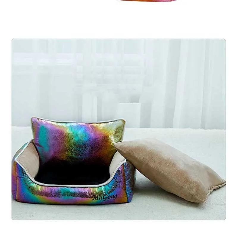 Dogs Bed For Small Medium Large Dogs Pet House Kennel Waterproof Non Slip Bottom Soft Warm House Cat Dog Bed