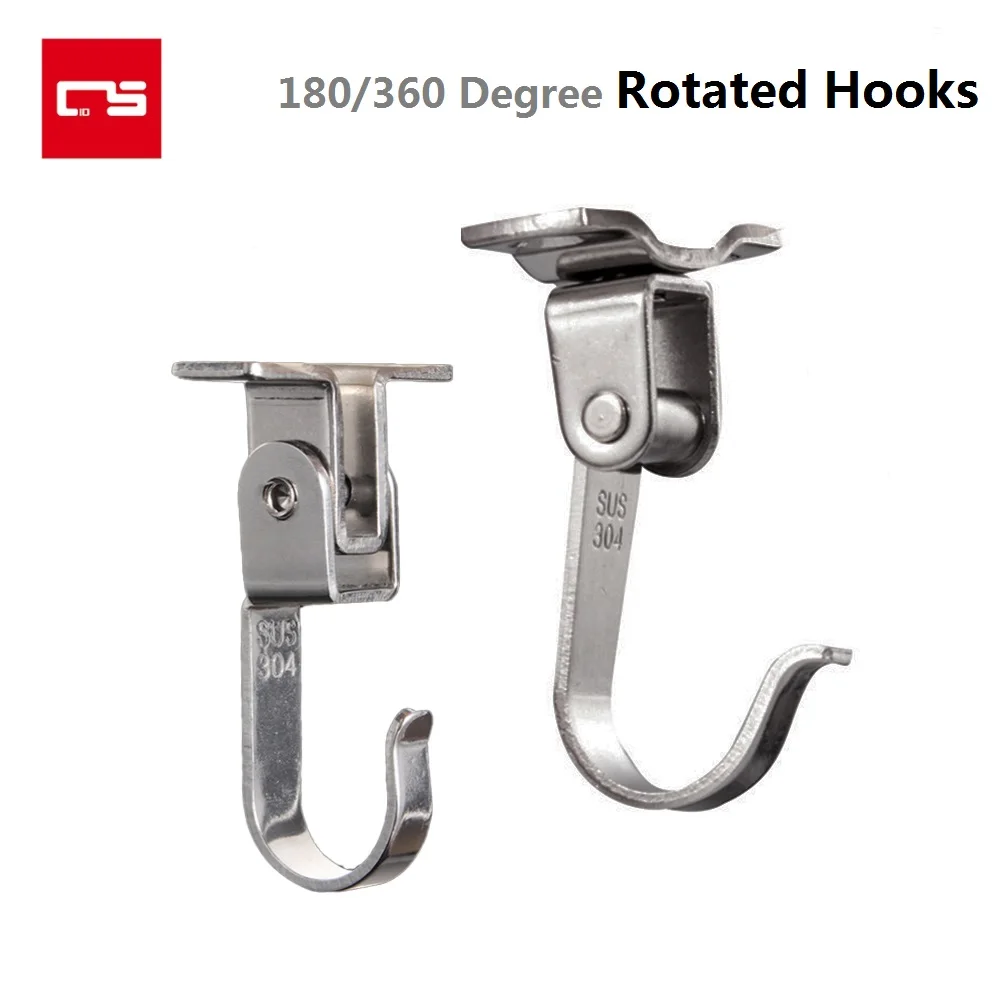 CeilingHooksStainlessSteelLoadbearingHooks180360DegreeRotated
