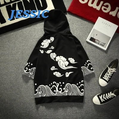 

JESSIC Sweatshirt Hooded Short-sleeved Pullover Casual Hooded Pullover Casual Long-sleeved Sweatshirt