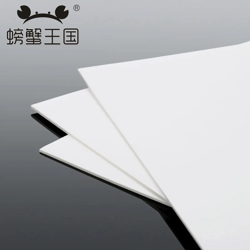  Crab Kingdom DIY Architecture Sand Table Model Material Two-sided White Cardboard 1.2 Mm Thick A4 1