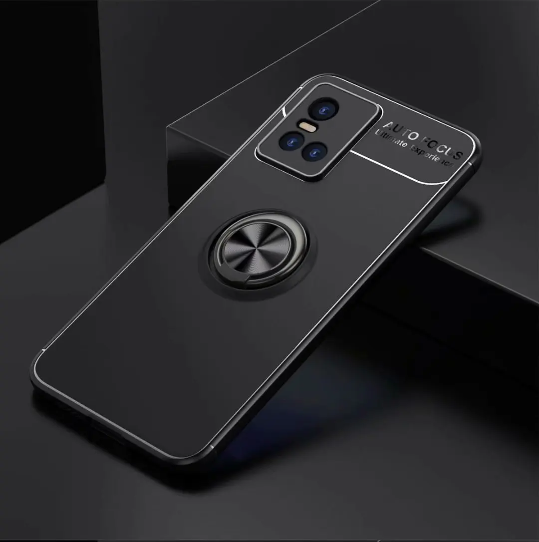For VIVI S10 Pro V2121A Coque Ring Case Shockproof Cute Back Cover Luxury Phone Half-wrapped Vivo Fundas 6.44inch | Мобильные