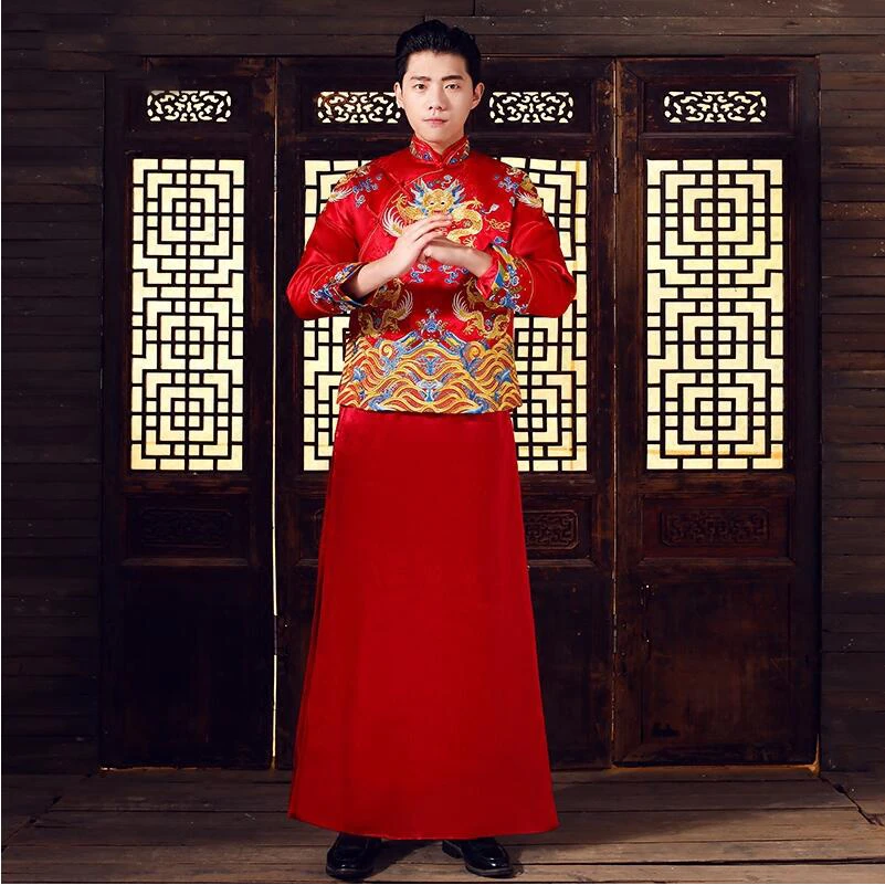 chinese wedding groom outfit