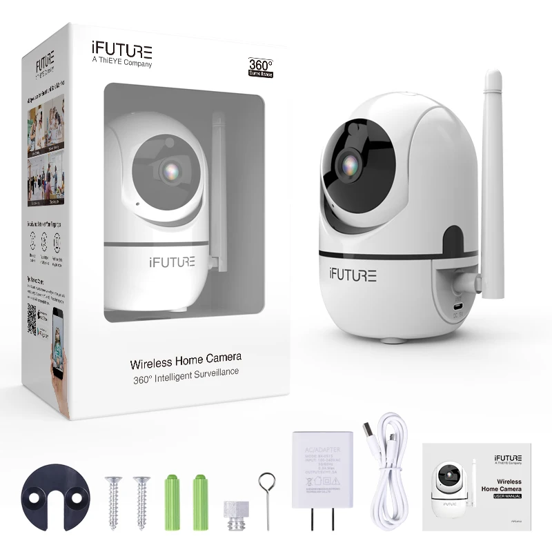 ThiEYE, Full HD, 720 P, домашняя ip-камера безопасности, двухсторонняя, интеллектуальная, с автоматическим отслеживанием, облачная, беспроводная, Wi-Fi камера, ночное видение, вилка стандарта США
