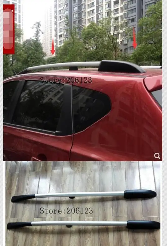 Бесплатная доставка для Nissan Qashqai Dualis 2007 2008 2009 2010 2011 2012 декоративные боковые рейки