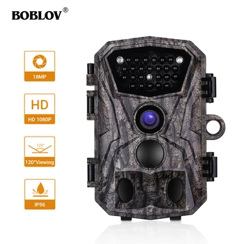 

BOBLOV H883 18MP HD 1080P Hunting Trail Camera Scouting Wildlife Night Vision Wildlife infrared Trail Camera de nuit camara caza