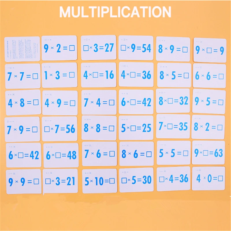 Дети Математика обучающая карта заполнение пустая рассчитать карты игрушки для