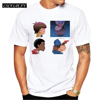 

New Arrivals Fashion Nostalglaz Design Demogorgon Days Men's T Shirt Boy Hipster Cool Tops Casual T-shirt